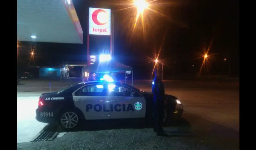 La Policía Nacional activó un operativo en busca de los responsables de este hecho delictivo.