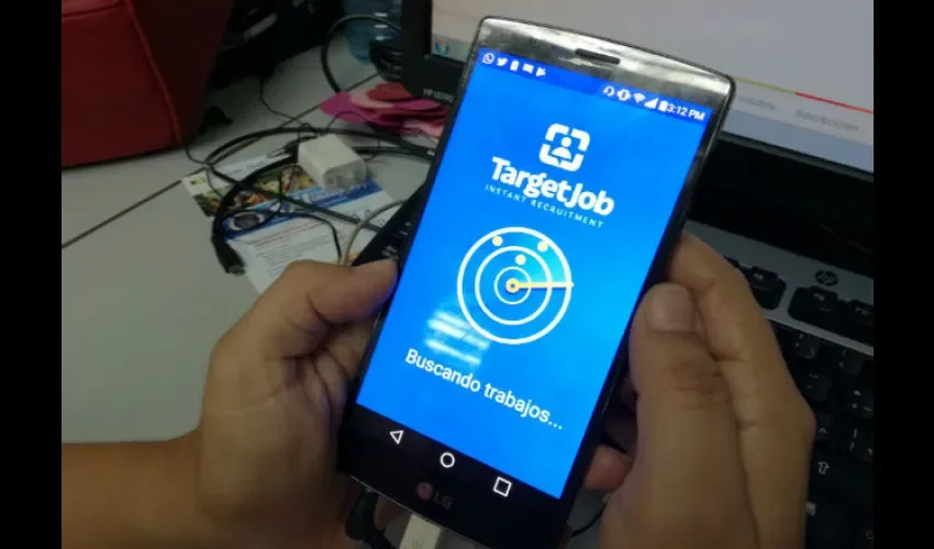  TargetJob  es el nombre del App