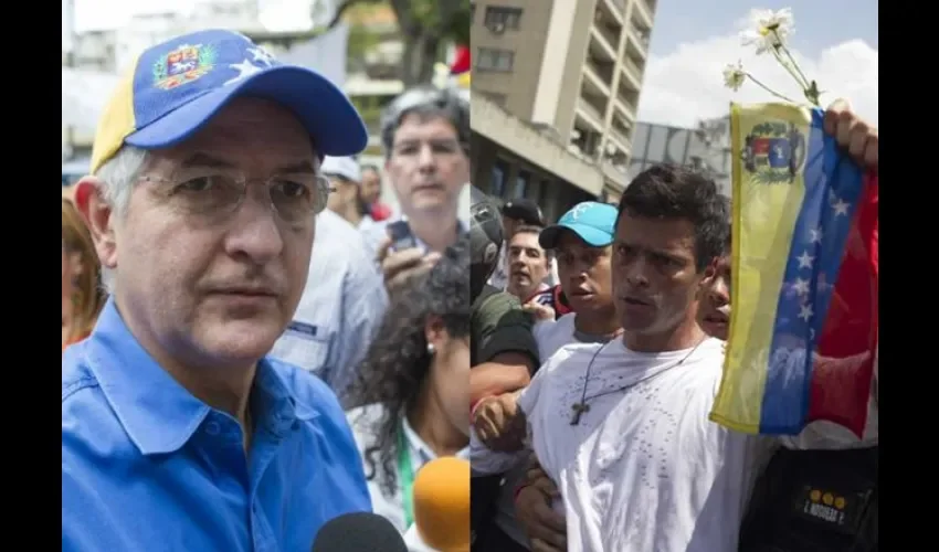  Leopoldo López y Antonio Ledezma