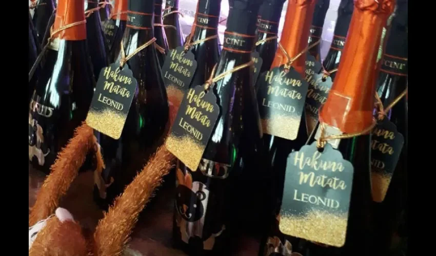 Hubo hasta presentes para los invitados. 