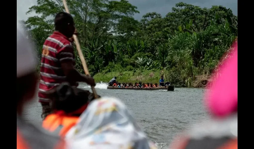 Foto ilustrativa de los migrantes. EFE 