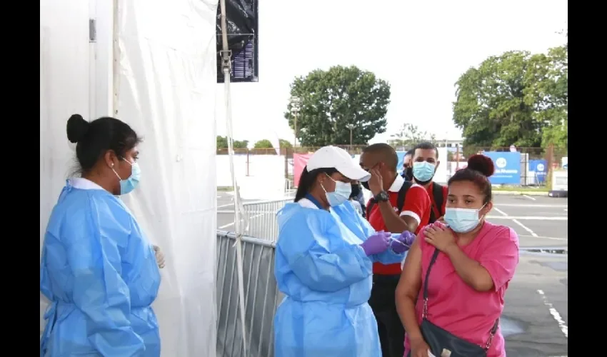 Foto ilustrativa de la vacunación. 