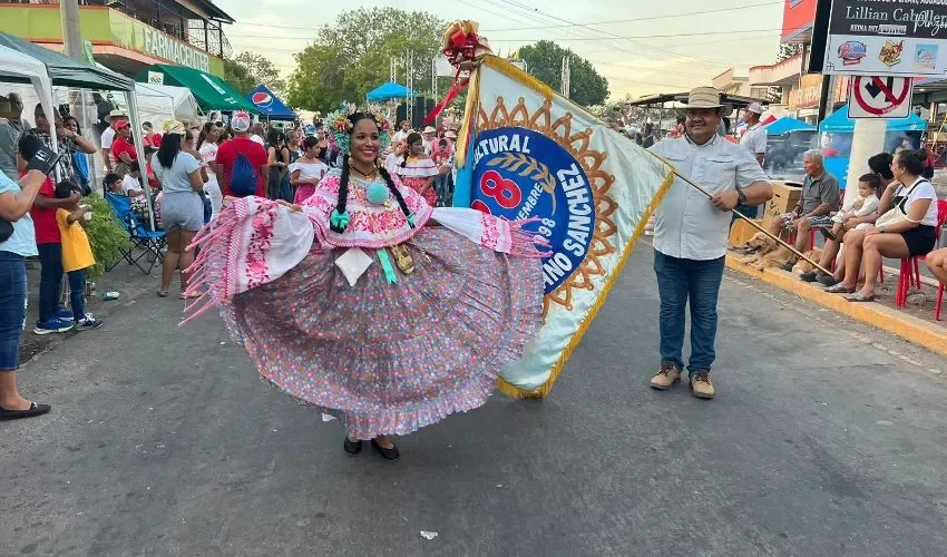 Vista de las presentaciones artísticas. 