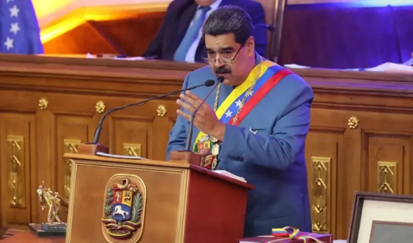 El presidente de Venezuela, Nicolás Maduro, en una fotografía de archivo. EFE/ Miguel Gutiérrez