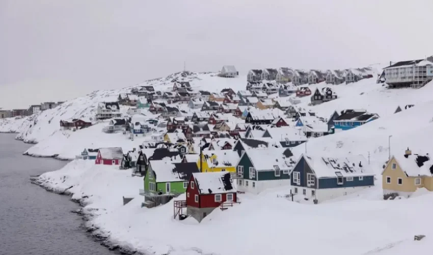 Vista general de la zona de Myggedalen en Nuuk en Groenlandia, en una imagen de archivo. EFE/Christian Klindt Soelbeck