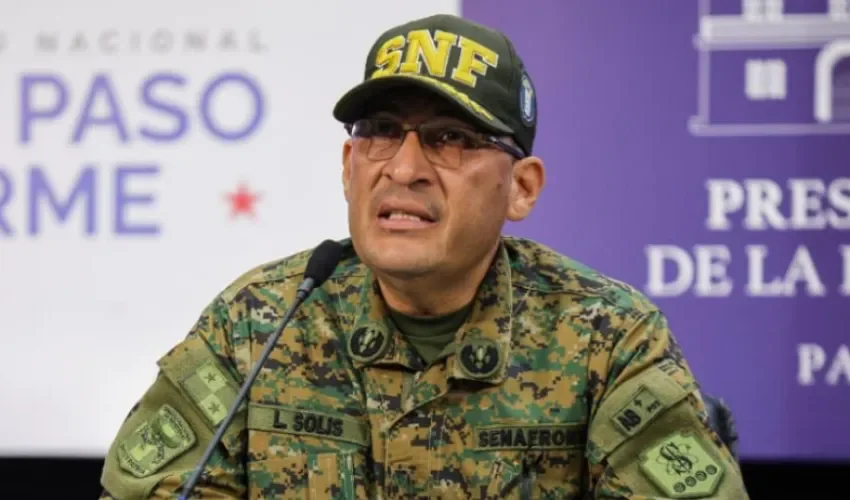  Larry Solís Velásquez, director de Senafront. Foto: Presidencia. t