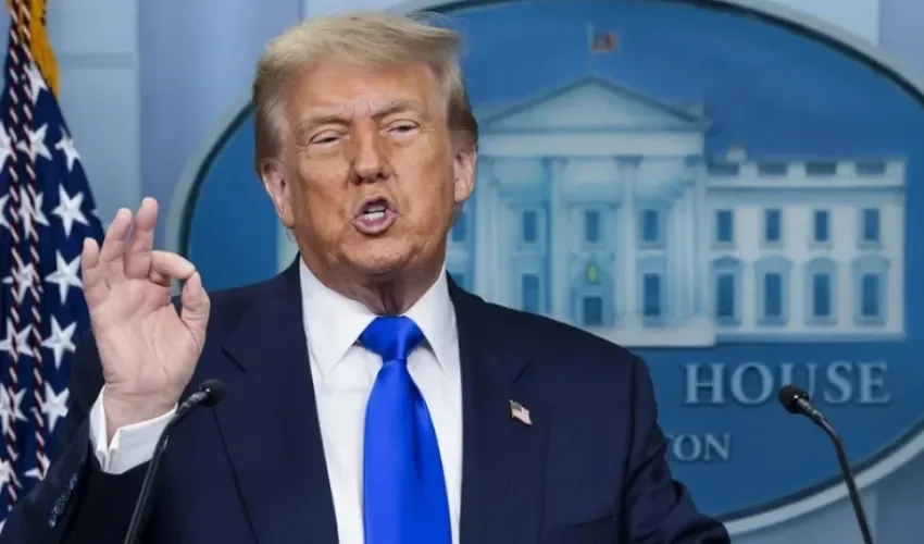 El presidente de EE.UU., Donald Trump, en una fotografía de archivo. EFE/ Shawn Thew