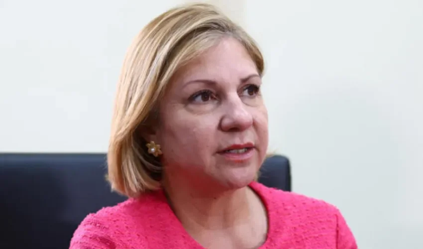 Ministra de Gobierno de Panamá, Dinoska Montalvo. EFE.
