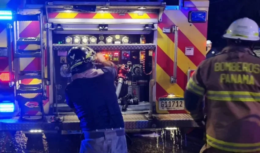 Foto: Cuerpo de Bomberos.