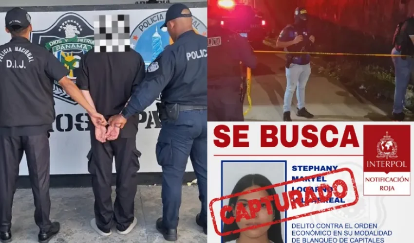 Fotos: Policía Nacional. 