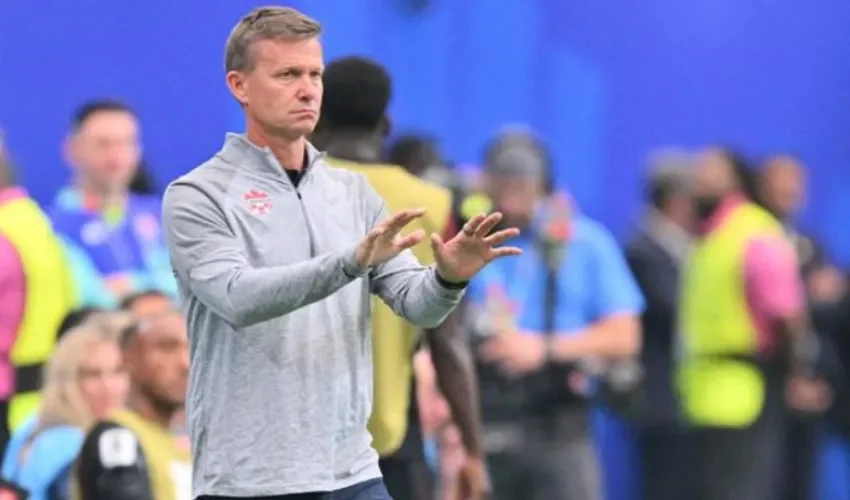Entrenador de Canadá, Jesse Marsch. Foto: EFE.
