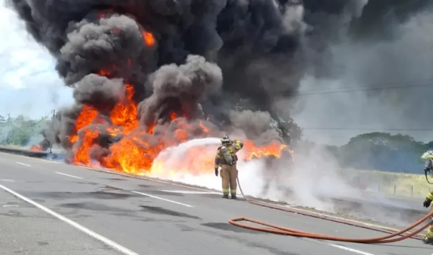 Foto: Bomberos. 