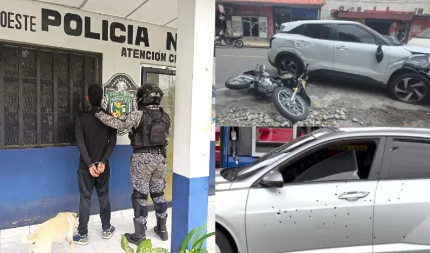 Fotos: Policía Nacional/ Redes sociales. 
