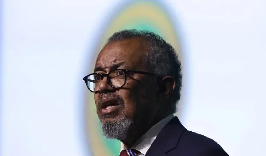 El director general de la Organización Mundial de la Salud (OMS), Tedros Adhanom Ghebreyesus. EFE/André Coelho/Archivo