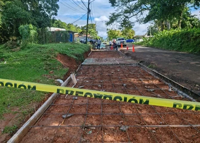   Comenzó el rediseño de la ciclovía en La Chorrera  