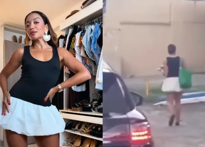  '¿Falda, pantalón o pañal cagado?' Alexa Chacón responde con estilo y lección de moda 