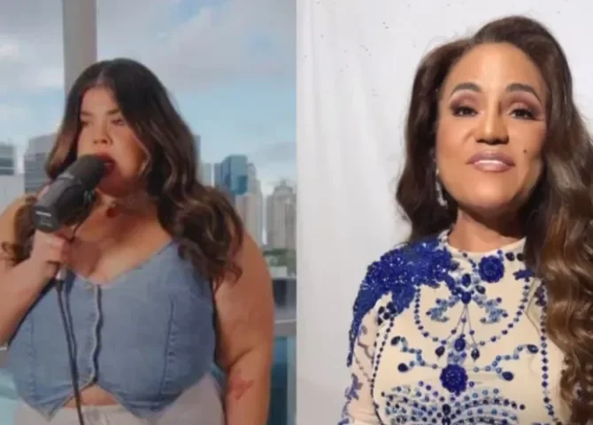  Brithany Ryce canta 'Para qué seguir amando' y Sandra Sandoval le responde con invitación especial 