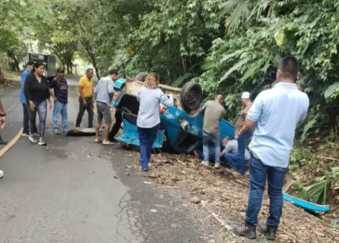  Accidente de tránsito en Capira termina con una víctima fatal y un herido grave 