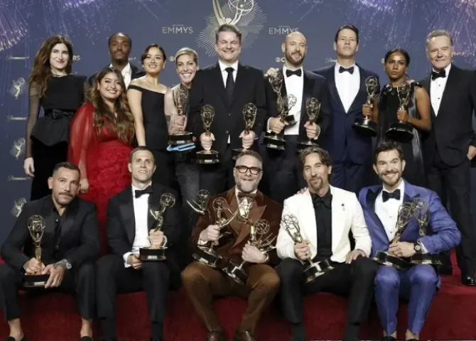  El equipo de "The Studio". EFE/EPA/Caroline Brehman 