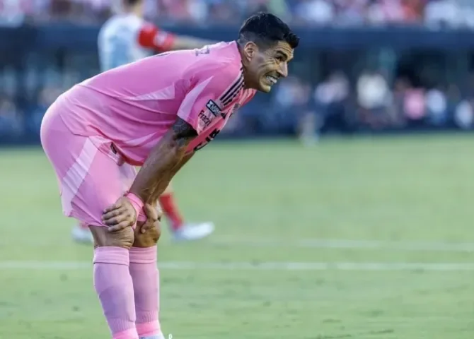  El delantero de Inter Miami CF Luis Suárez, en una fotografía de archivo. EFE/EPA/CRISTOBAL HERRERA-ULASHKEVICH 