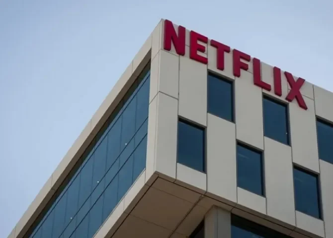   Fotografía de archivo del logo de Netflix, en una imagen de archivo. EFE/Christian Monterrosa  