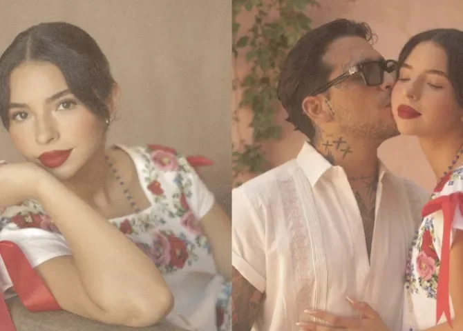  Ángela Aguilar anuncia boda religiosa con Christian Nodal 