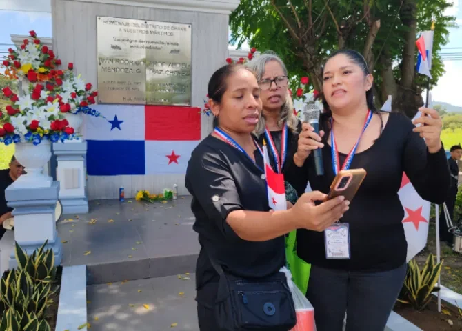  Acto en memoria de los caídos en las protestas de 2023 reúne a educadores en Chame 