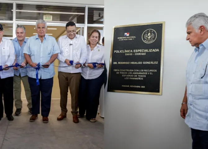  Residentes del distrito de David se beneficiarán con nueva Policlínica Especializada 