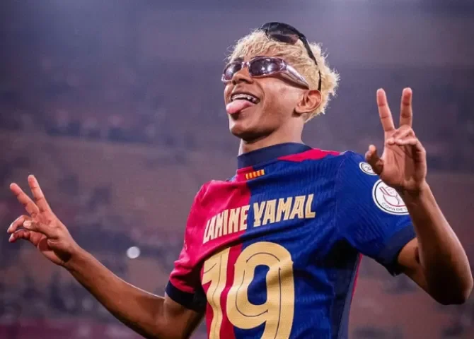   Foto: Instagram de Lamine Yamal.  