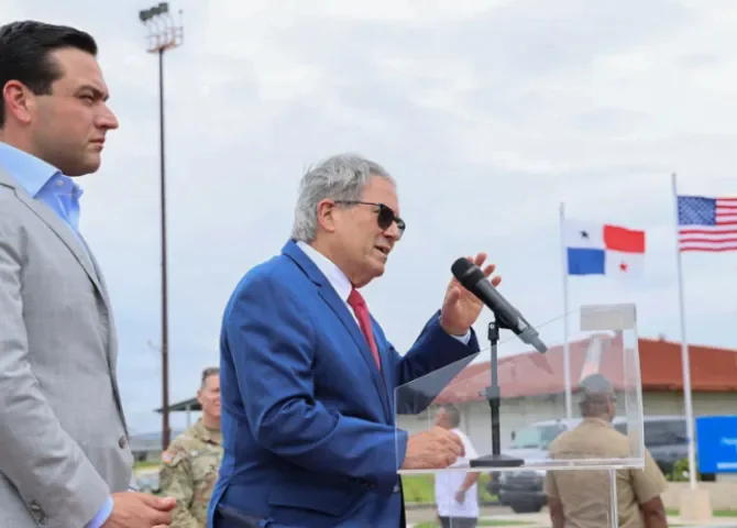  Foto: EFE/ Embajada de Estados Unidos en Panamá. 