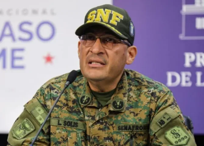   Larry Solís Velásquez, director de Senafront. Foto: Presidencia. t 