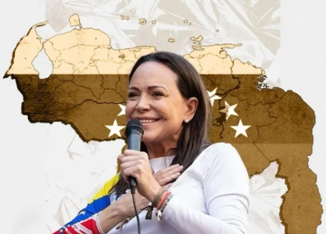   Foto: @mariacorinamachado  