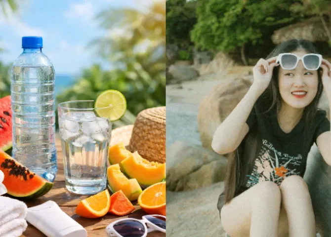  Autoridades de Salud instan a consumir más agua y frutas durante el verano 