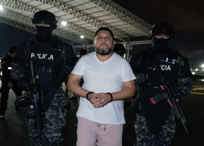  Foto: Policía de Ecuador.  