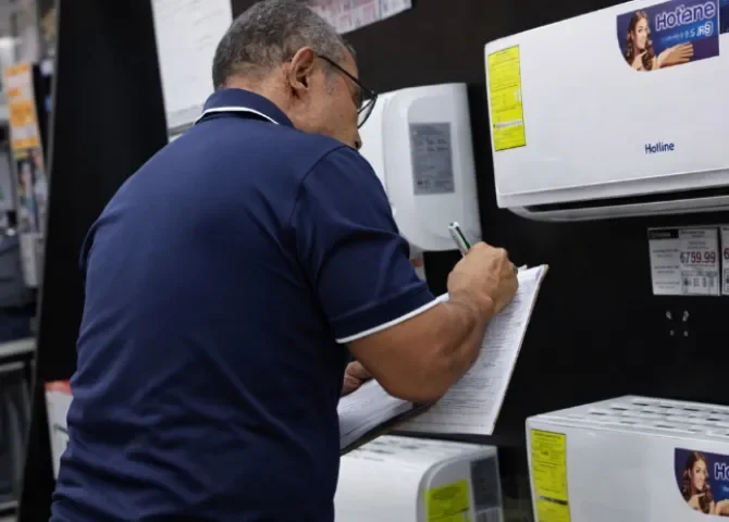   205 modelos de aire acondicionado incumplen normas de etiquetado energético, según Acodeco   