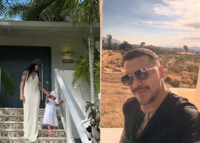  La sutil reacción de Cazzu tras la demanda de Nodal por la exposición de su hija en redes 