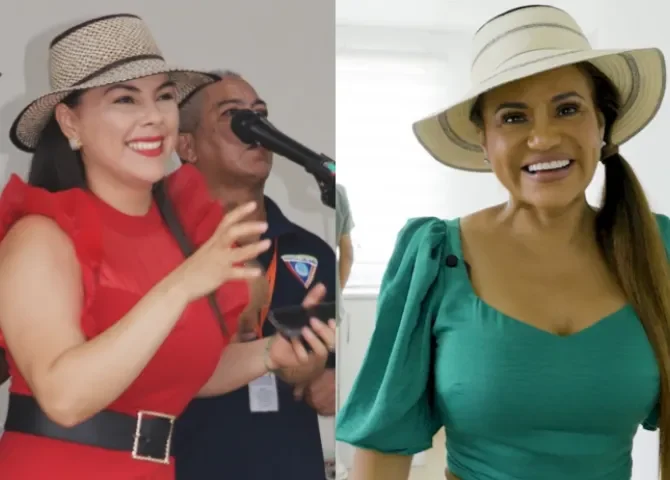  Doralis Mela responde a quienes dicen que imita en su forma de vestir a Sandra Sandoval 