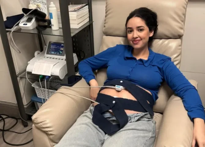   Dayana Sáez pausó su vida por completo y así está viviendo su embarazo  