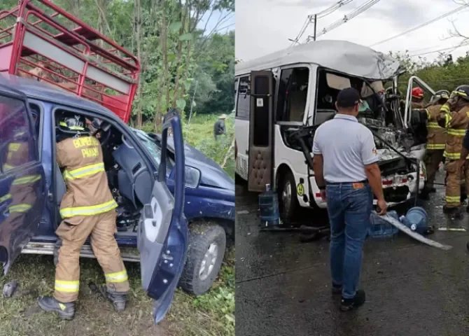  Bomberos reportan incremento de accidentes de tránsito en 2026 