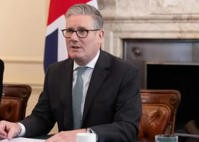   El primer ministro británico, Keir Starmer. Foto: EFE.   