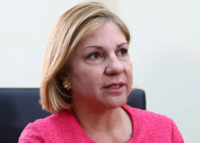   Ministra de Gobierno de Panamá, Dinoska Montalvo. EFE.  