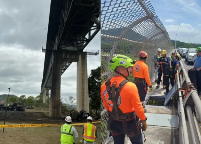   Fotos: Bomberos y Sinaproc.   