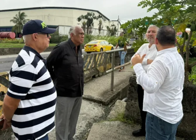  Autoridades evalúan cambios viales en Atlantic Plaza de Colón 