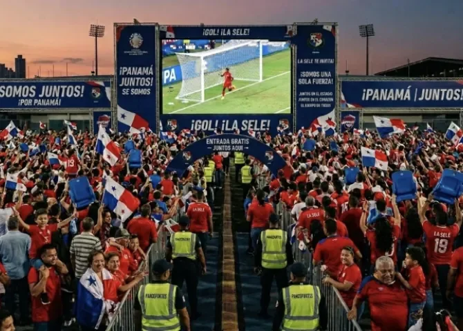   Panamá habilitará pantallas gigantes para ver los partidos de la Selección en el Mundial  