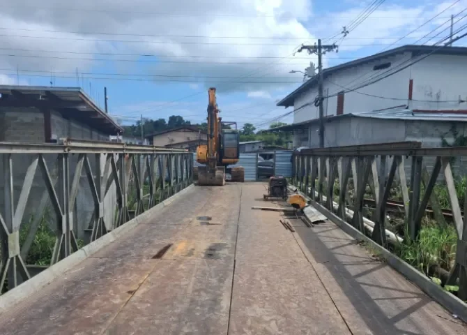    Cierre en Cativá por nuevo puente mantiene inconformes a moradores de El Polvorín  