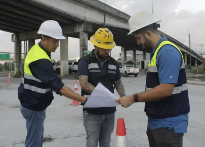  Avanzan los trabajos de rehabilitación de la rotonda de 4 Altos en Colón 