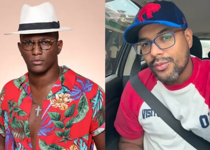  Juan, de la fonda Tiki, y Franklyn Robinson exponen sus reclamos por la electricidad 