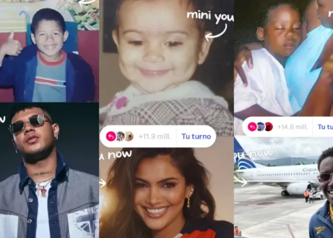  Famosos panameños se suman al trend del 'Mini You' 