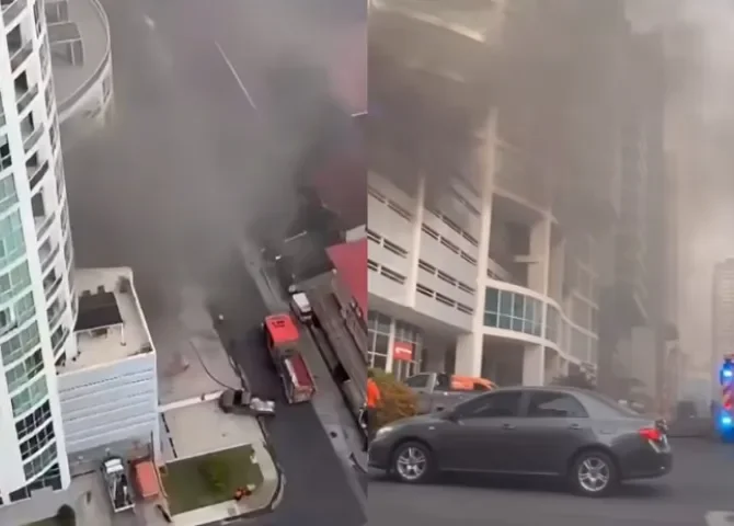   Fotos: Bomberos.  