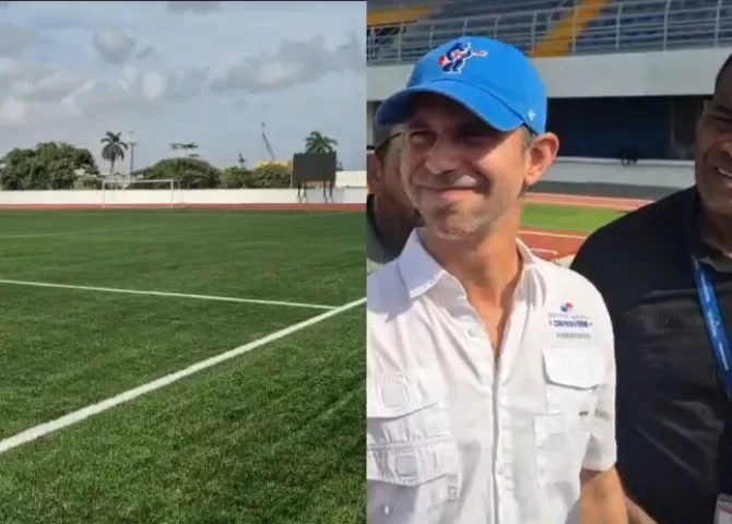  Inspeccionan los últimos detalles del estadio Armando Dely Valdés 